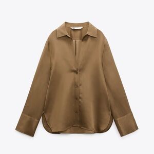 Satin blouse size: M -matching set